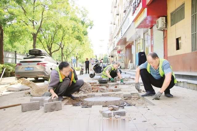 邯郸市丛台路基础设施提质焕新有序推进