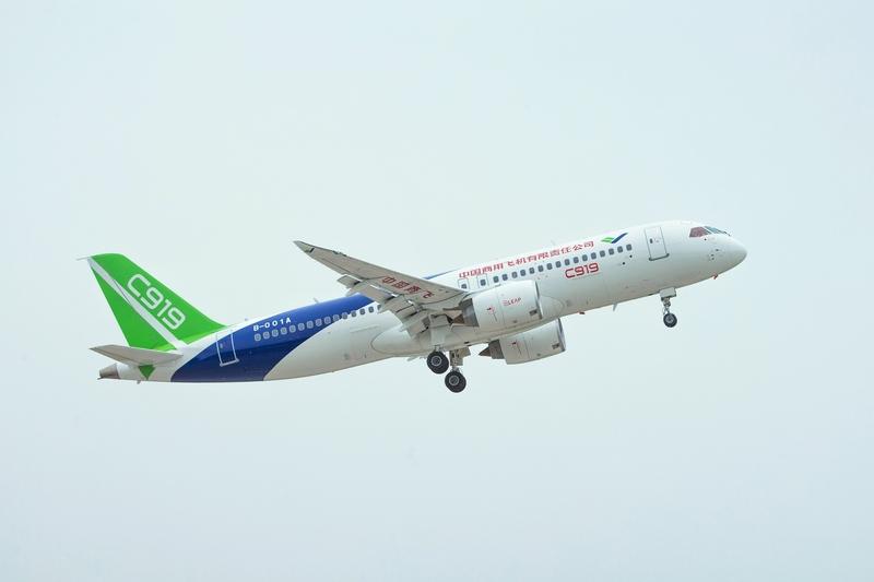 南航C919圆满完成首次深度定检正式执飞检后首个商业航班南航C919此次圆满完