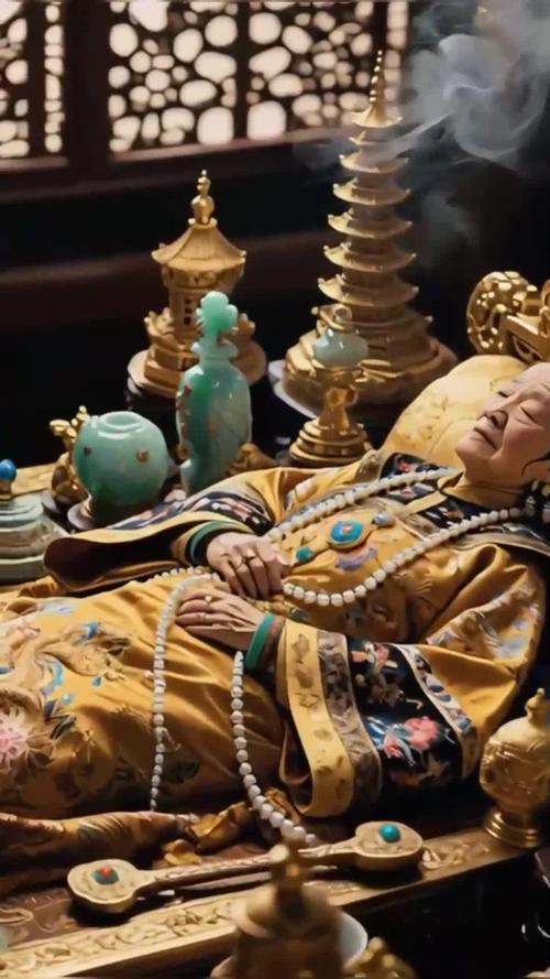 1908年慈禧太后临终之际，命令八位贴身宫女陪葬，但荣禄的女儿冒险救出一人，她因