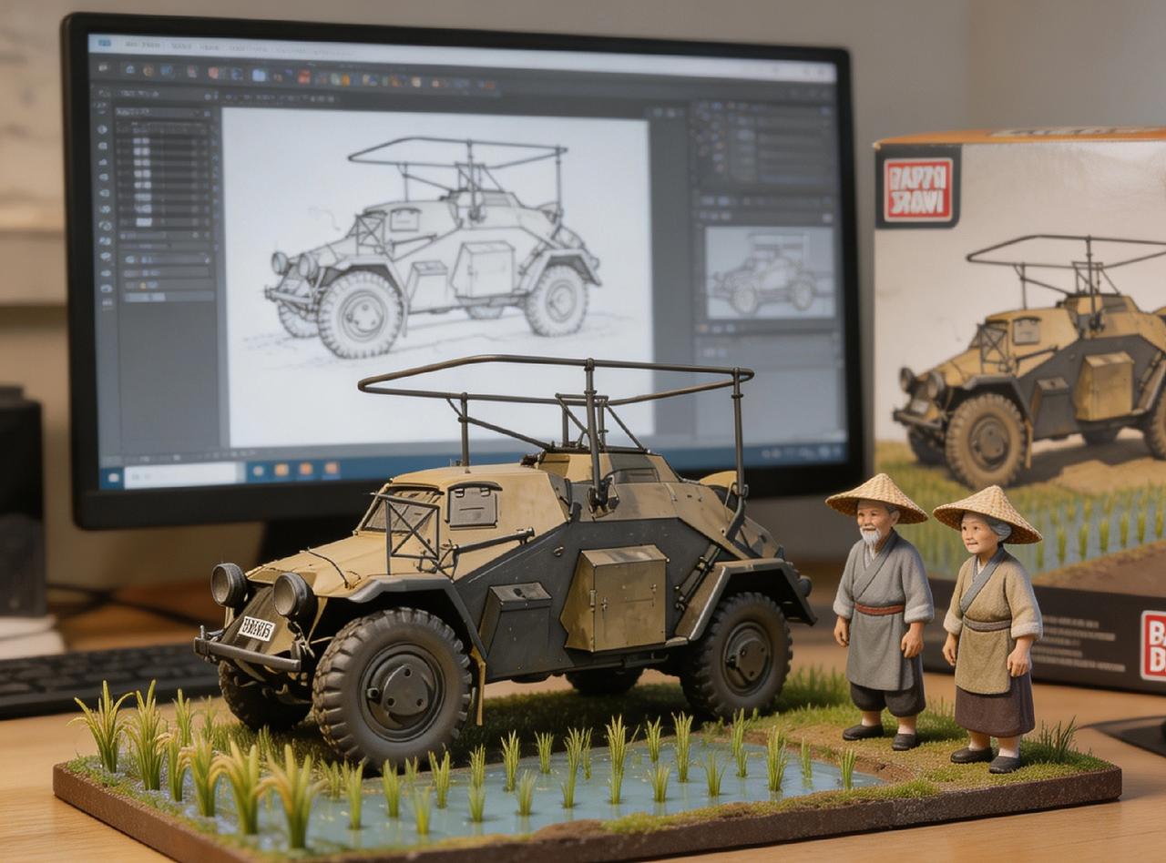 221豪须装甲侦察车，装备于杜聿明的200师