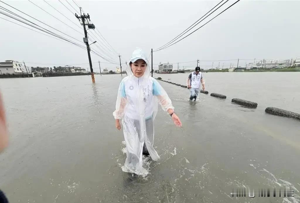 吴子嘉昨天表示，南部水灾确实很严重，很多人都泡在水里面。国民党高雄市长参选人柯志