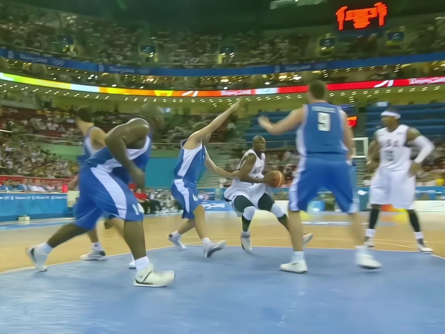 08年美国男篮最可怕的竟是韦德？🏀当年科比、詹姆斯在阵，外界都以为他们是核心，可真正最具威胁的居然