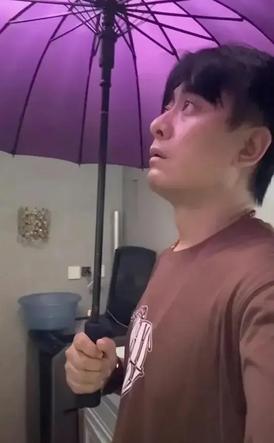 陈龙又上热搜了，不是因为新戏，是上海那场暴雨把他家1.2亿的豪宅浇成了"水帘洞"