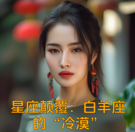 星座颠覆：白羊座的“冷漠”，其实是“不会表达”