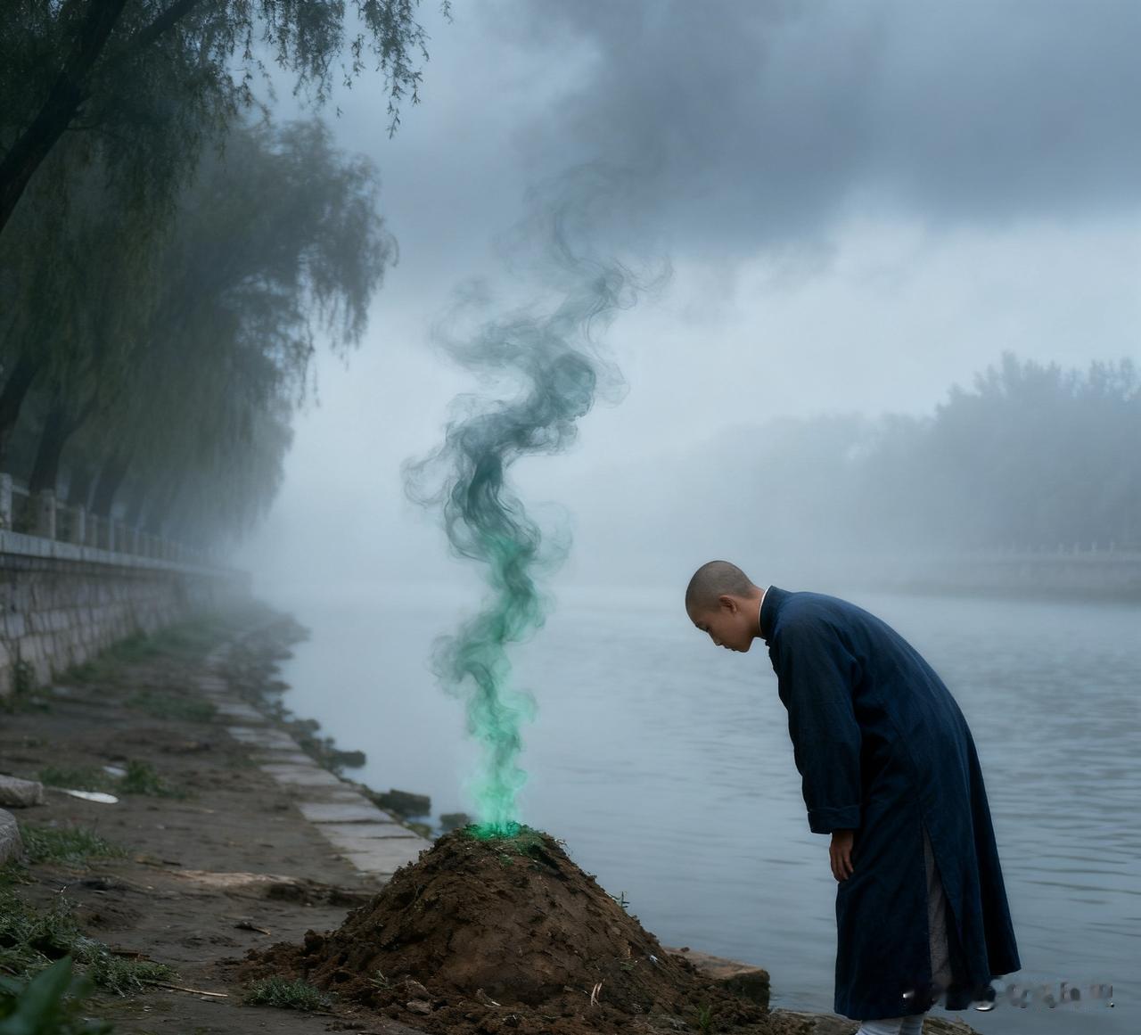 民国时，天津有位居士晚上做梦，梦到了自己刚过世不久的儿子，她在梦中问儿子：“儿子