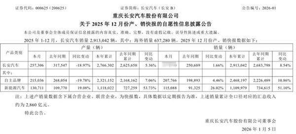 2025中国汽车第一城之争尘埃落定：重庆近250万辆领跑，合肥新能源破120万辆