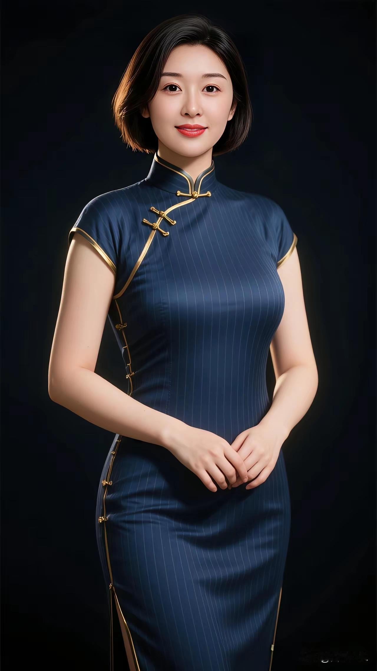 清江引·旗袍韵旗袍史悠文化蕴，华夏精华衬。东方女性娇，韵致风姿俊。一袭