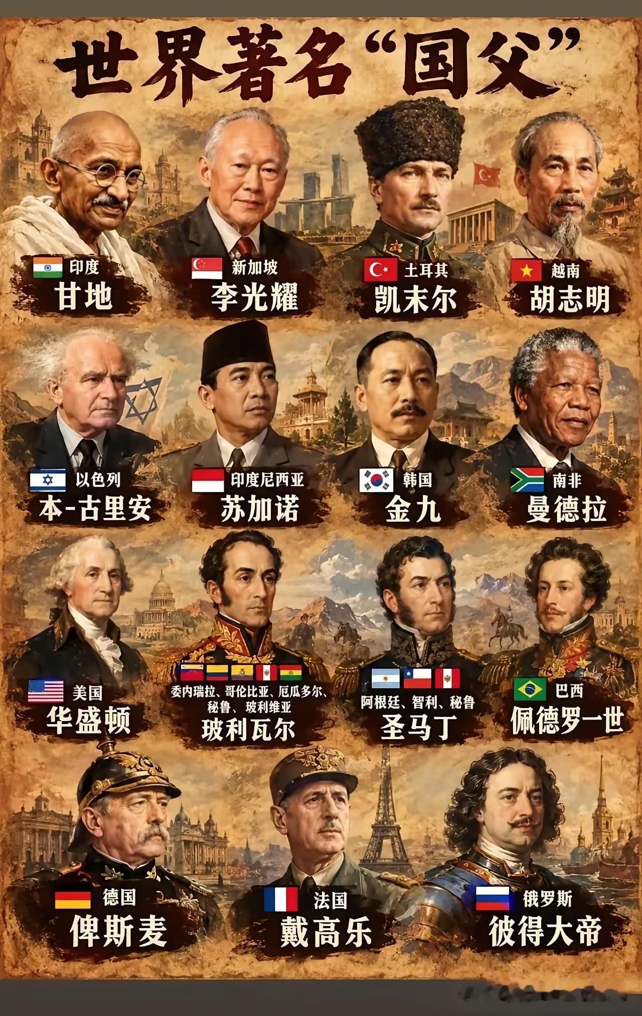 这些人凭什么做国父？不以卖国、不以驱除民族换权力。