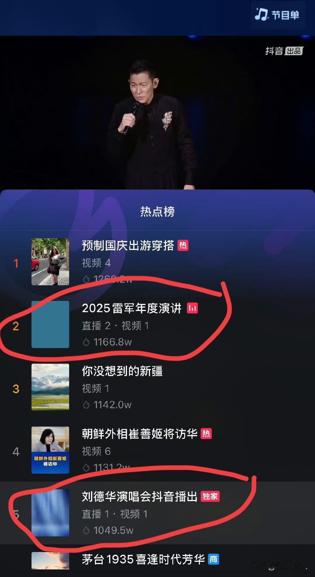 太意外了！真的让人意想不到！今晚一边是刘德华演唱会，一边是小米发布会。让我没