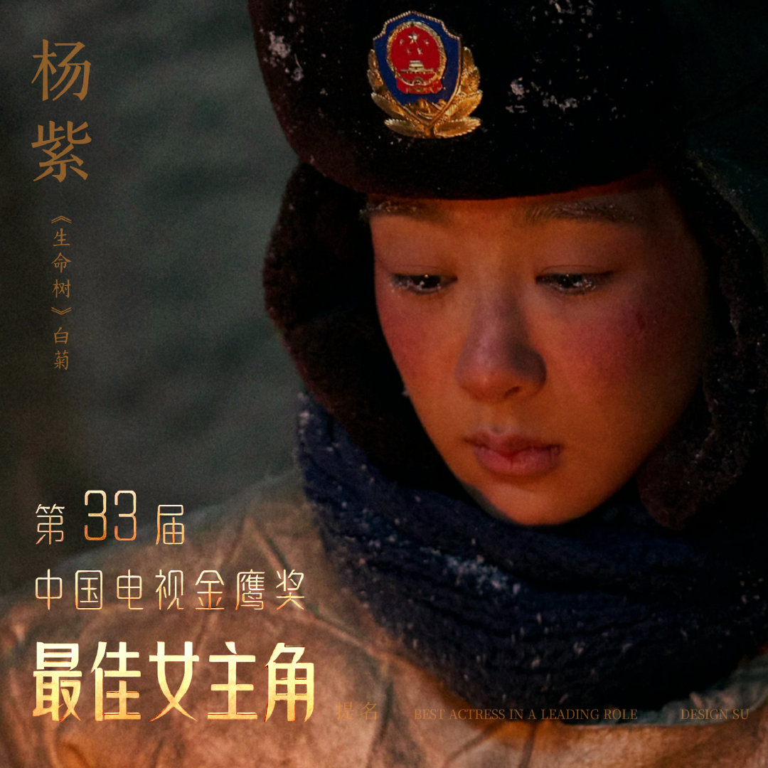 #金鹰节公告#期待月底的金鹰奖颁奖晚会我是观众我支持杨紫获奖​