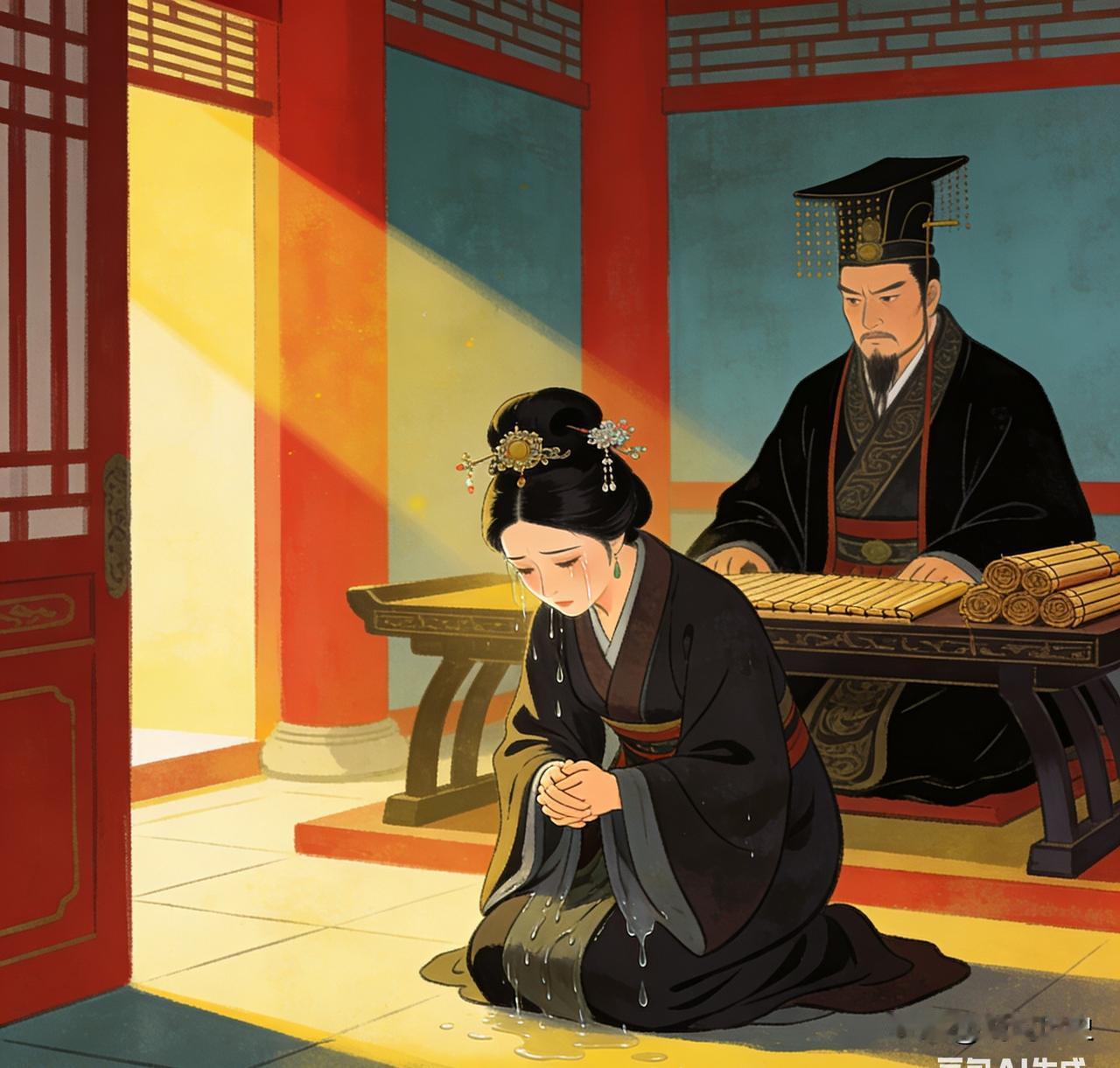 公元前176年，西汉宰相周勃被捕入狱，受尽欺凌和羞辱。后用1000两黄金贿赂狱卒