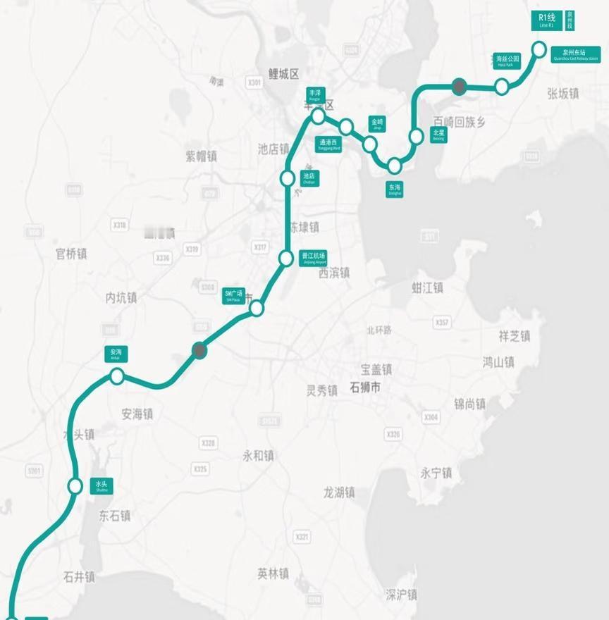 泉州轨道交通来啦！66个月后见?泉州轨道随着不久后R1线的全面开工，在不远的未