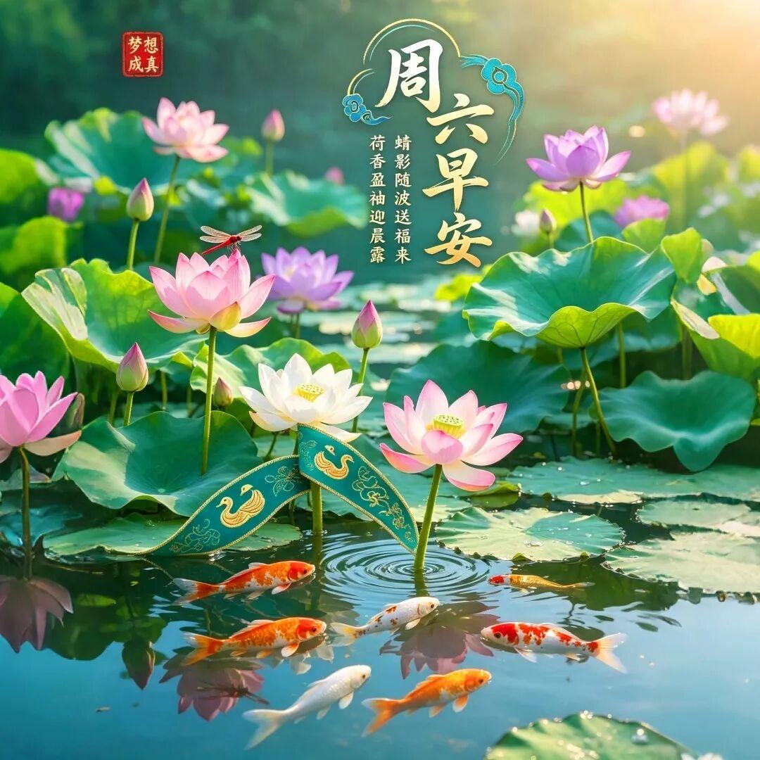 🌺☀️🌿八月新气象，初秋好风光，心情释放，放下疲惫，轻装前行，愿在八月里，