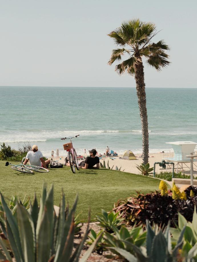 南加州圣地亚哥,拉古纳海滩的氛围感​​​