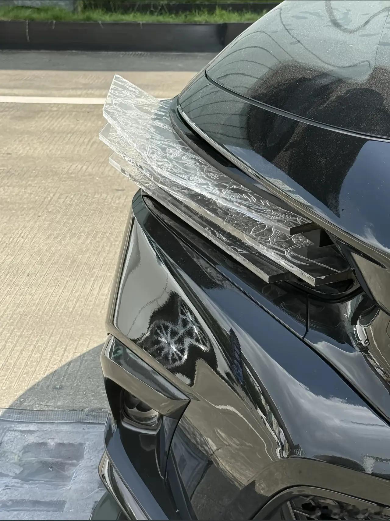 浮雕车灯，谁家的？第一次听说