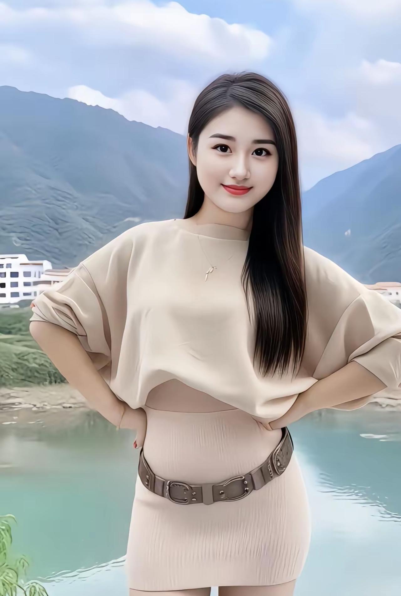 青玉案·画中仙青山绿水春光驻。画中影、风姿著。浅靥朱唇娇态露。素衣轻裹，细腰