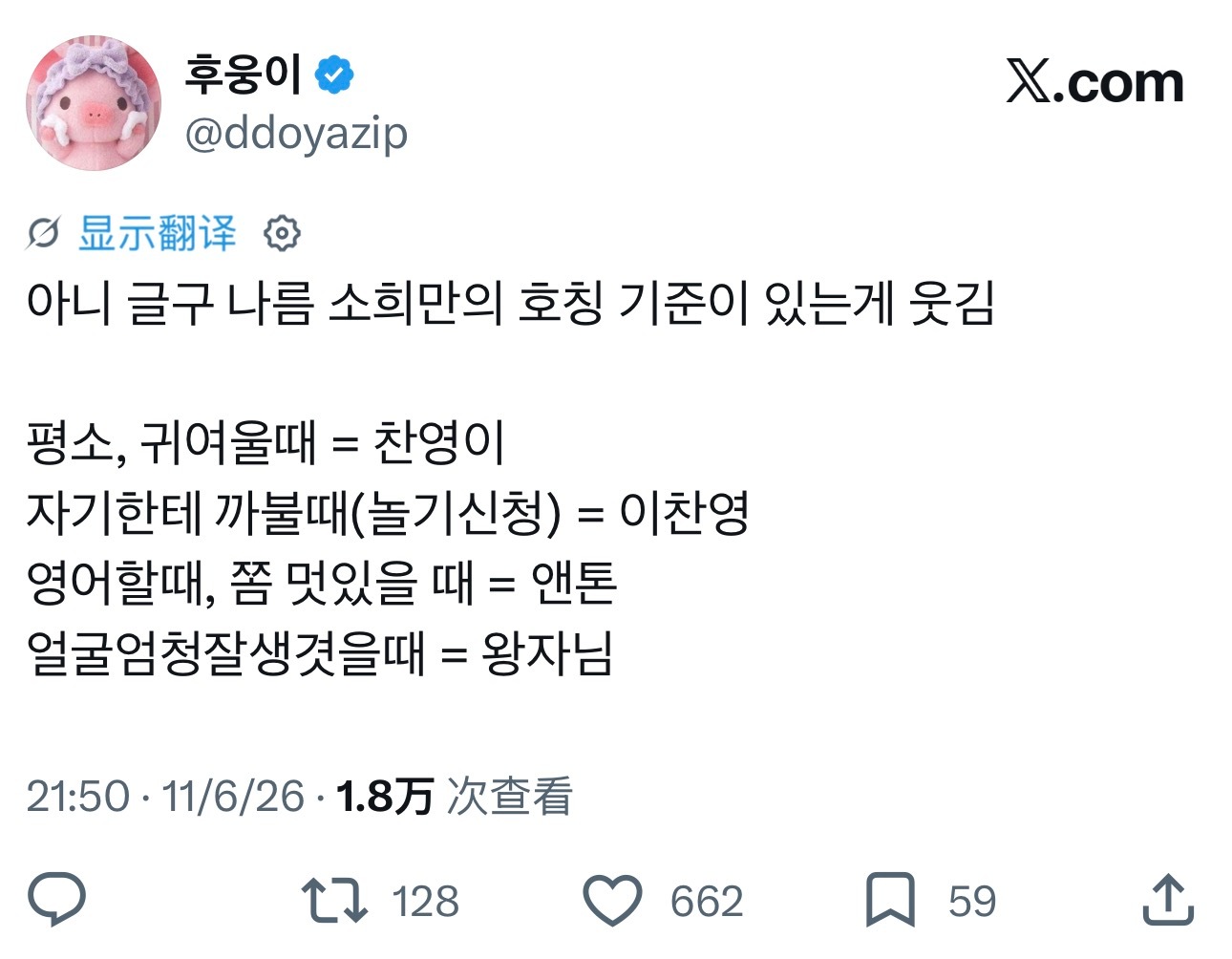 餐绒尼、李餐绒、安通啊、王子nim