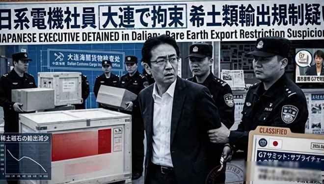 日企高管玩“拆磁铁”套路闯关，大连海关当场截获：合规不是儿戏，小聪明终会栽跟