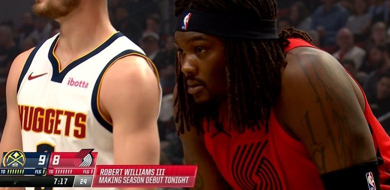 克林根连续三分不中,第一节7分半,罗威复出替换上场。这下杨瀚森更没上场时间了,