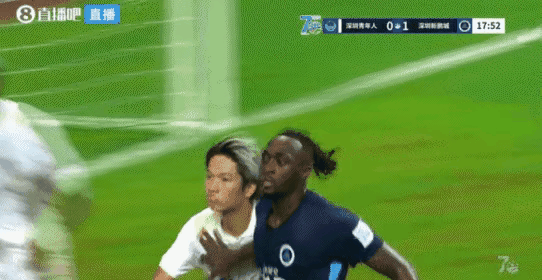 深圳新鹏城大将玄智健真是太嚣张了！在今天进行的深圳新鹏城和深圳青年人的足协杯第四