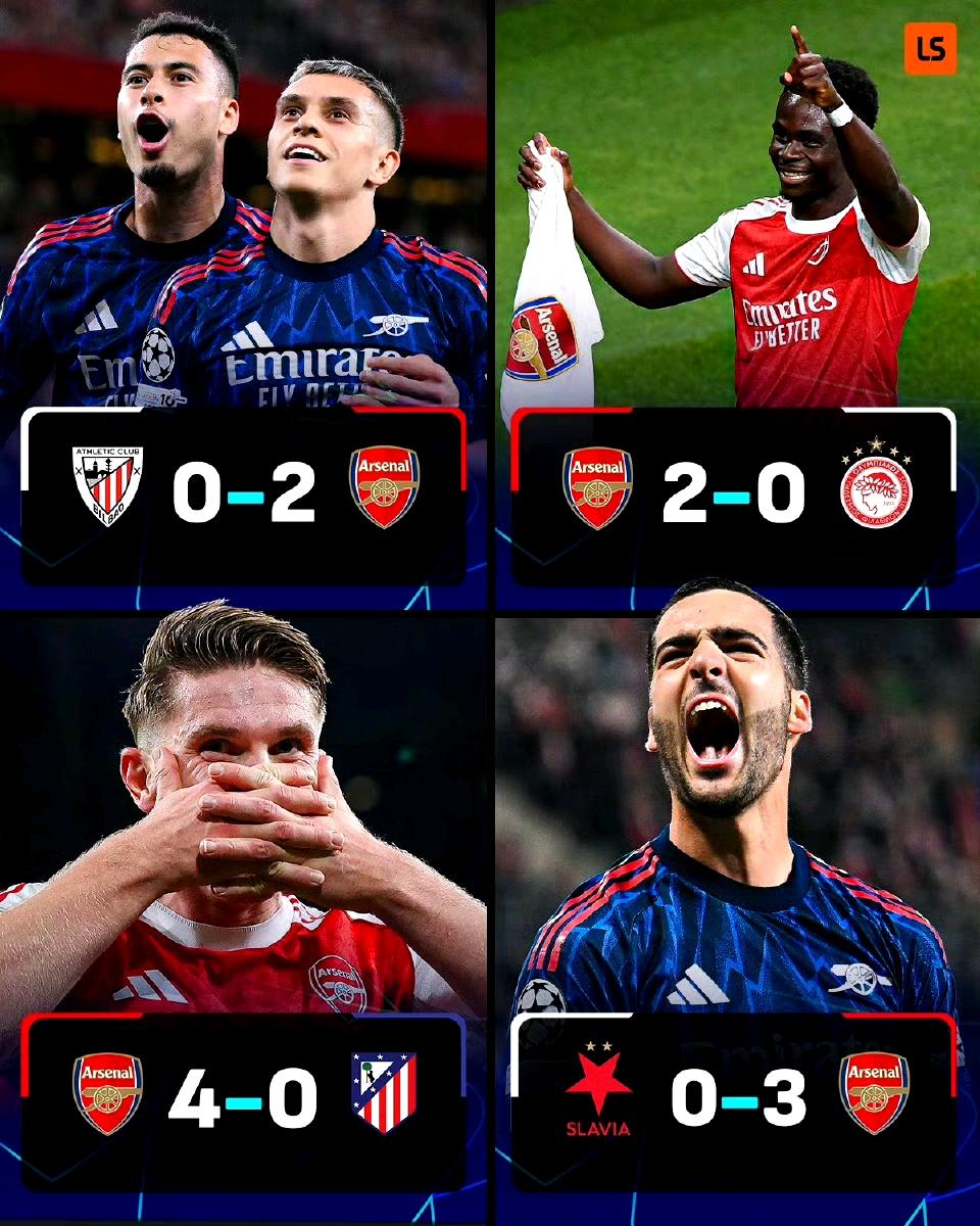 这支阿森纳就是传奇球队，他们刚刚创造新历史。21世纪第一支欧冠四连胜，而且0