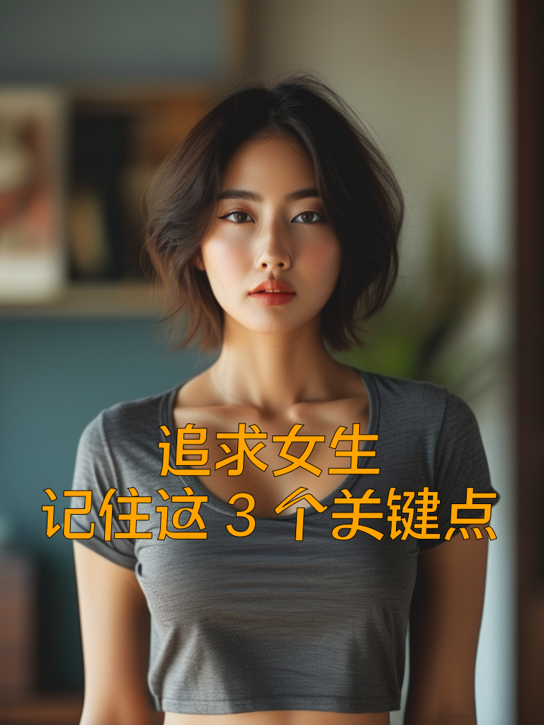 追求女生，记住这3个关键点