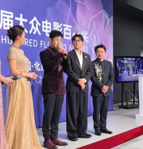 发现没，黄晓明身高又上热搜了！8月10日，第38届百花奖，红毯和活动现场一出来