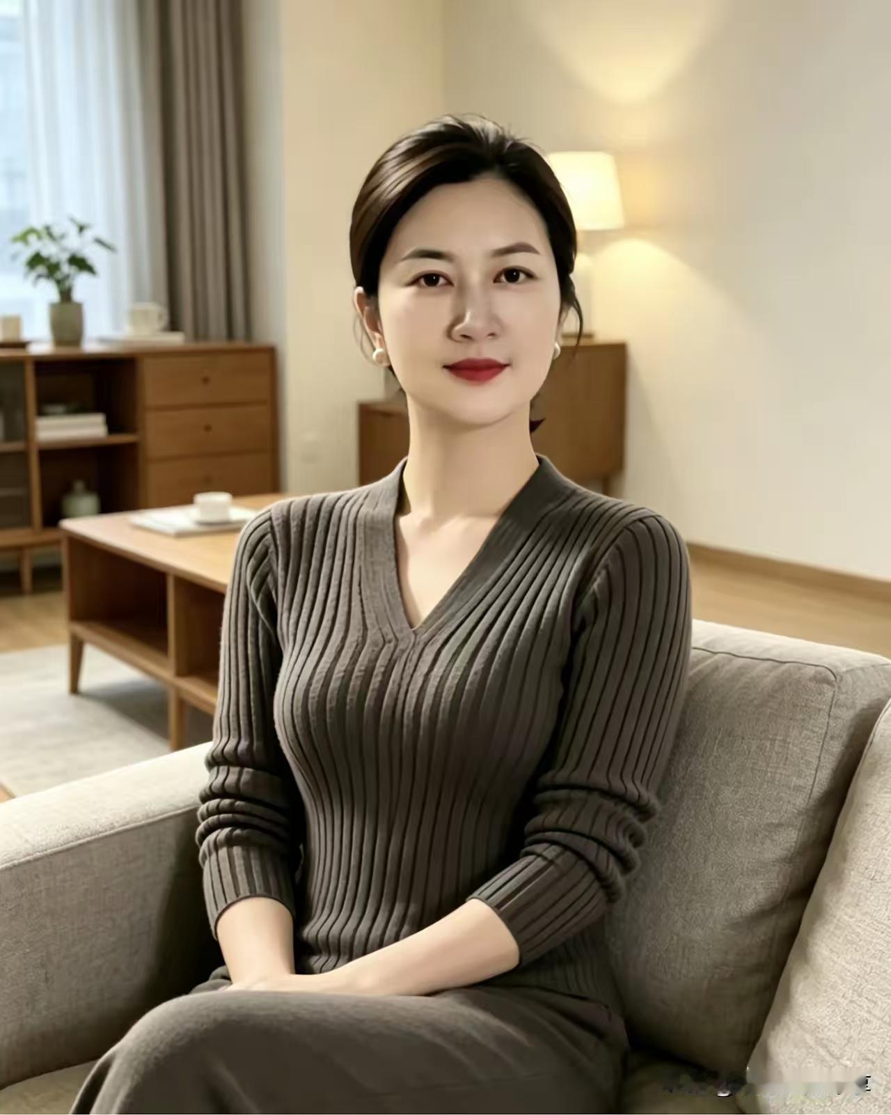 塞鸿秋·题女同事容颜窈窕身姿俏，五旬犹似衣架子。心慈偏作锋芒貌，嘴利性