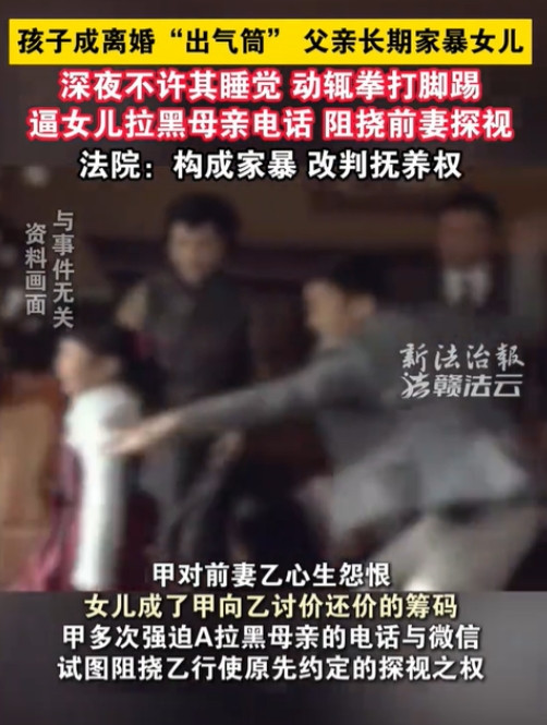 海南文昌，一男子与前妻的感情破裂后，费尽心思抢到了女儿的抚养权，但男子并未好好抚