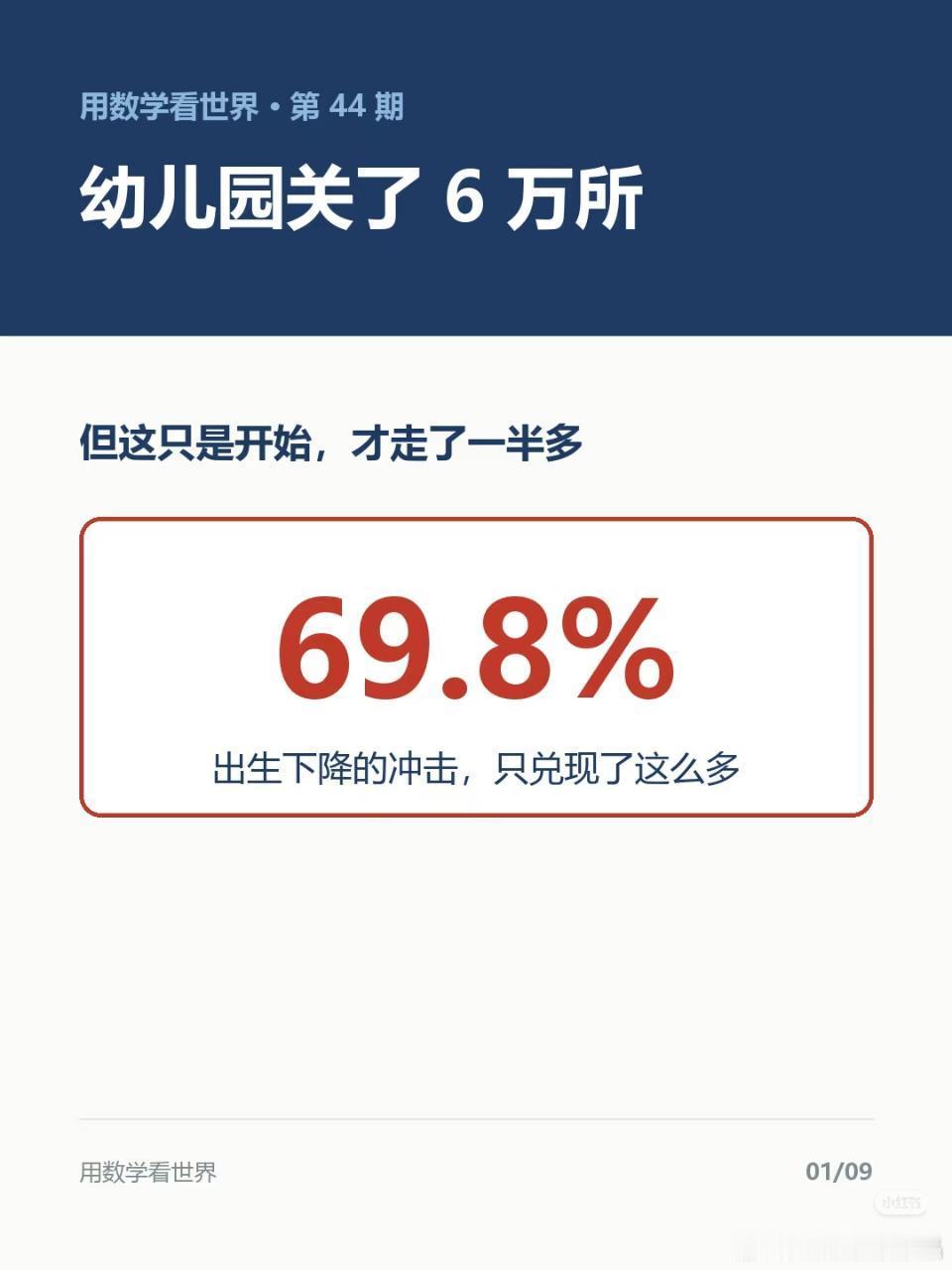 幼儿园关了很多，妇产科和小学也关了很多​​​