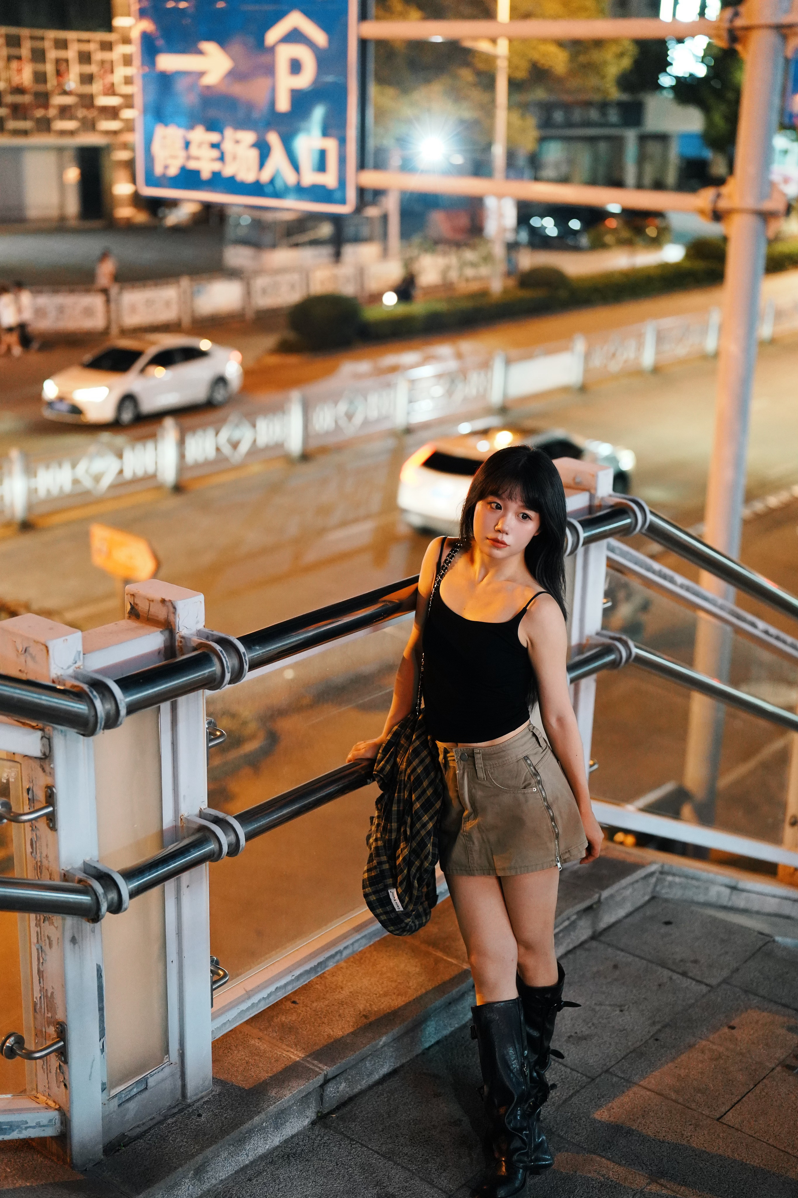 🌉🎞走在晚风中～索尼a7c2真的牛…夜景拍照