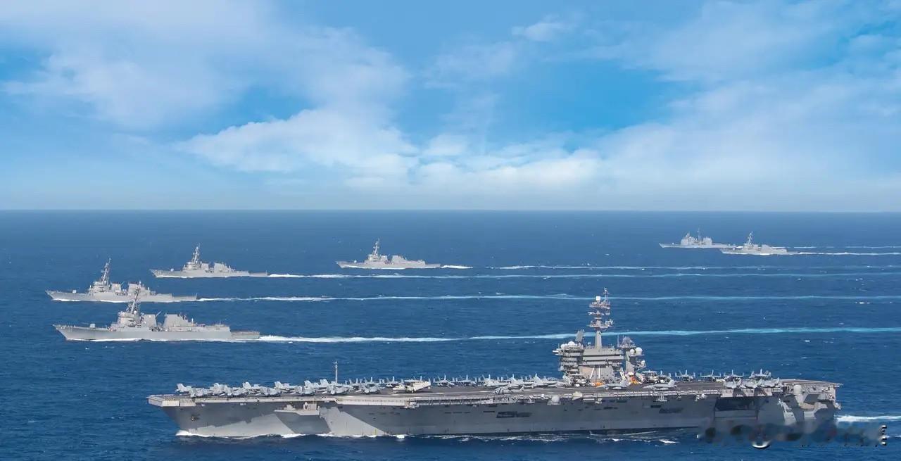 这场南海较量，中国的答案不是抗议声明，是三艘航母级舰艇！辽宁舰穿台海、四川舰跑步