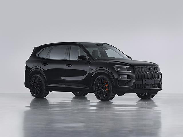 又黑又狂啊这是，极氪8X工信部申报了一款“黑武士”，前后包围，格栅也不一样？居然