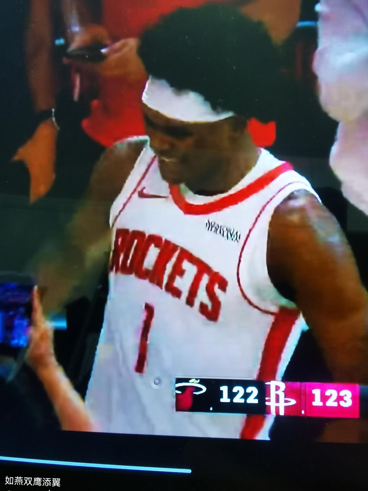 谁说火箭选秀不行？火箭主场123-122，战胜热火，2连胜！