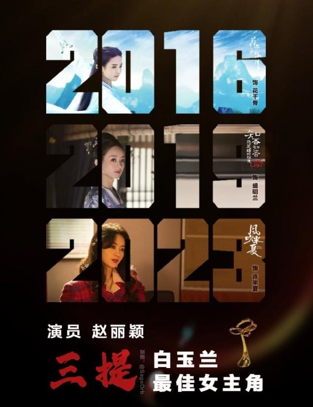 如果赵丽颖拿了白玉兰视后！赵丽颖此前已经三提白玉兰视后了，如果这次白玉兰奖给她