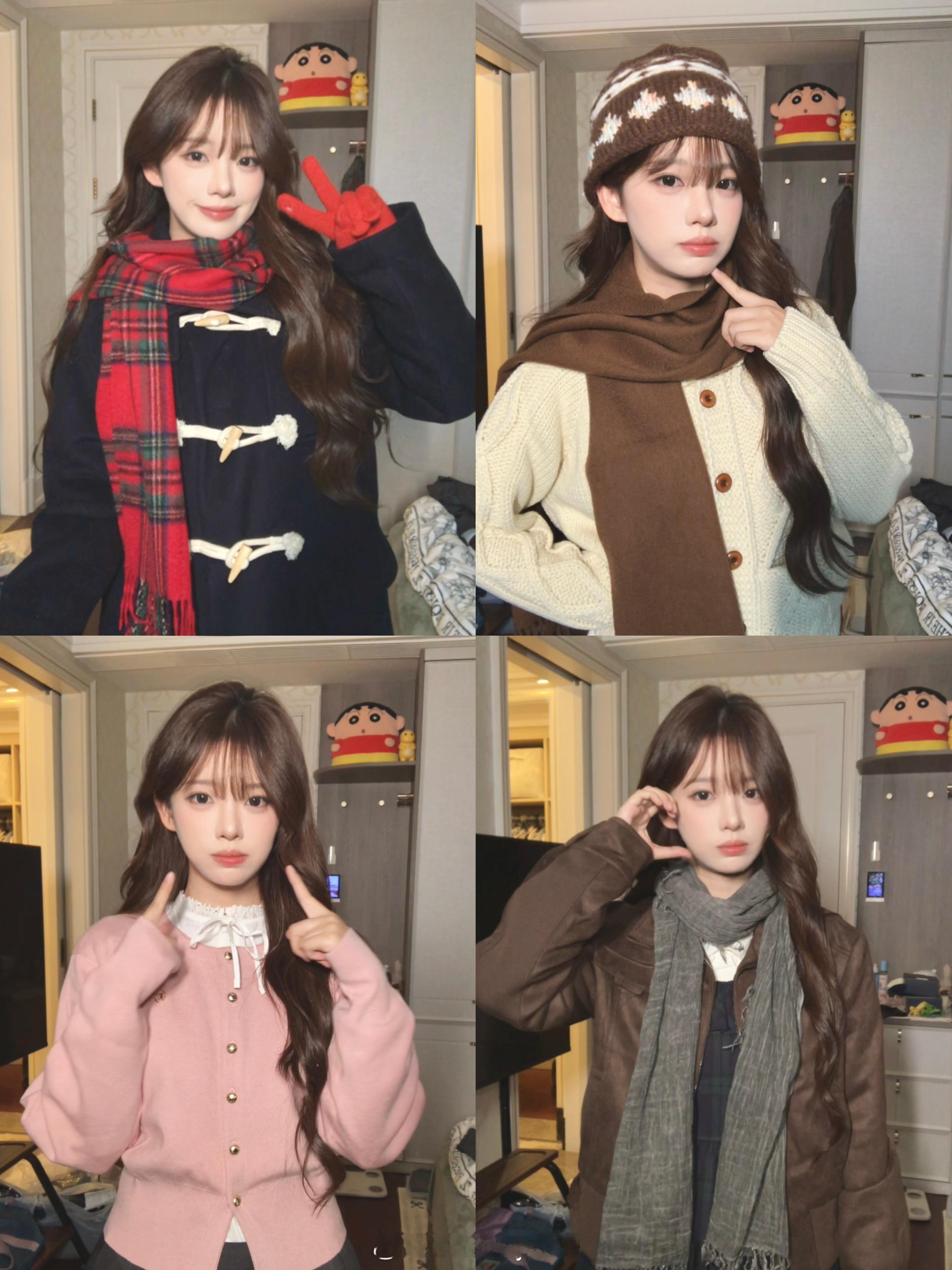 穿搭来了然后很不好意思宝宝们，有两件外套是去年买的，还带着吊牌我当成新