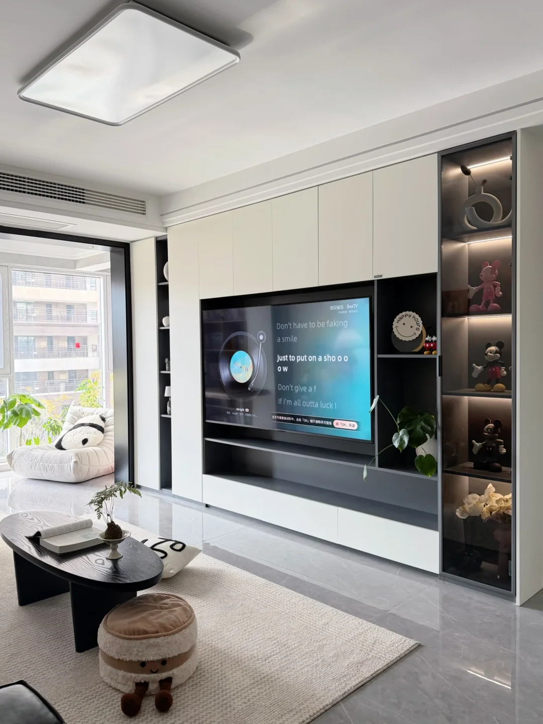 小县城自装的家  一切从简～