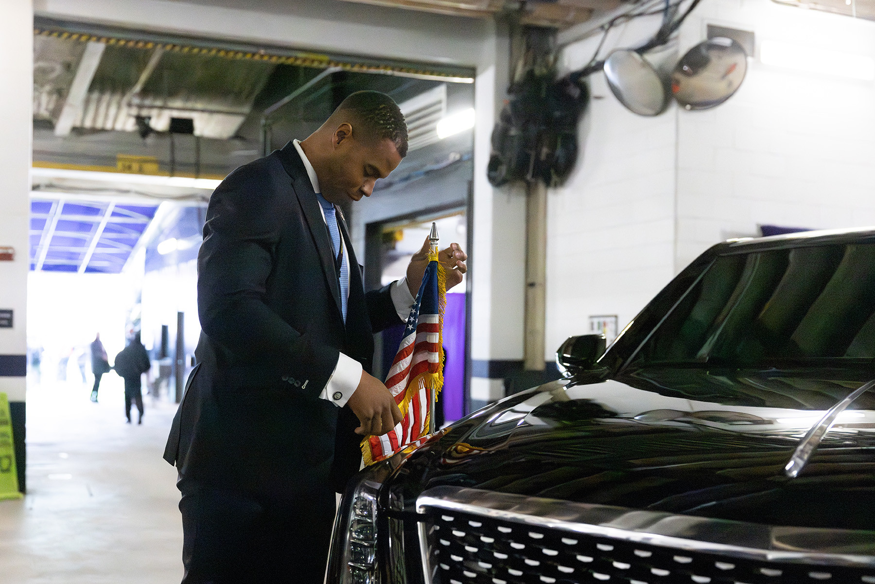 陆军学院VS海军学院比赛中的特勤局干员们