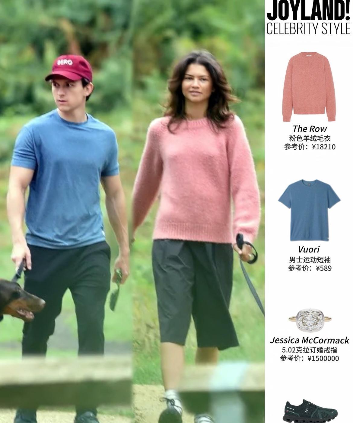 赞达亚、荷兰弟新街拍，蜘蛛侠4开拍本周，Zendaya和TomHolland