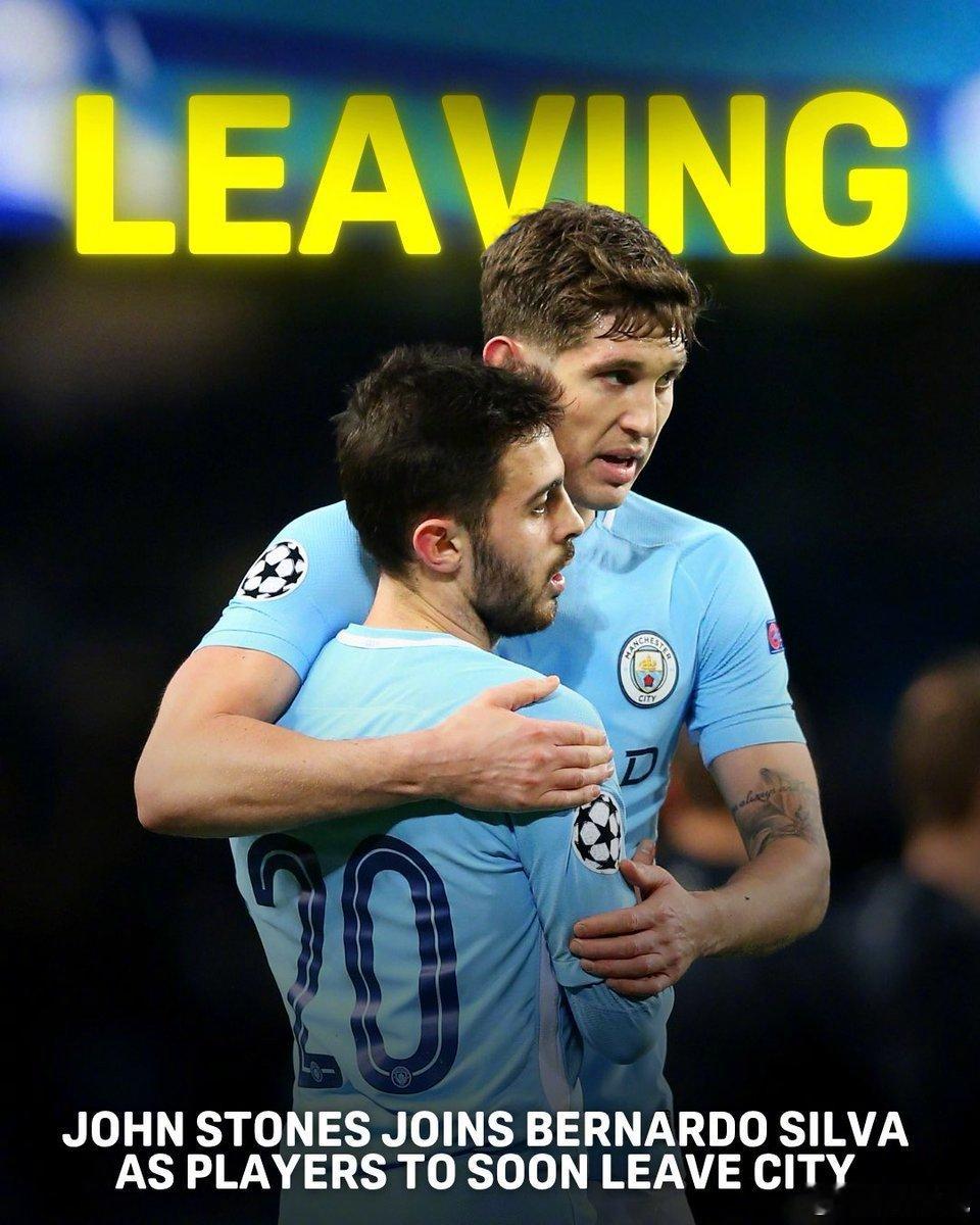 【老将离队】罗马诺：除非出现意外，31岁的曼城后卫斯通斯将在本赛季结束后离队。随