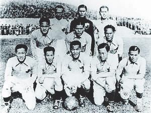 民国时期中国足球真是厉害，如果把时间推回到中华民国时期（1912—1949年），