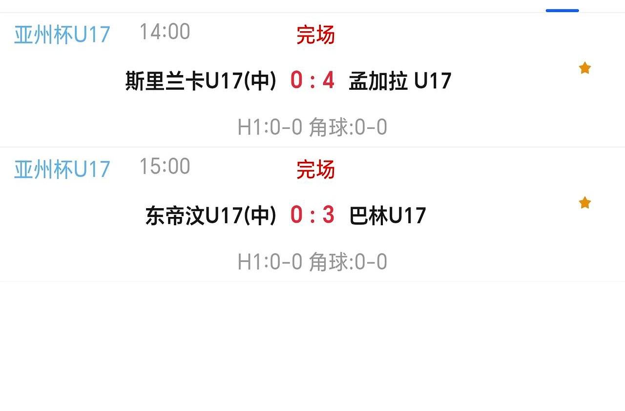 U16国少小组赛最强对手果然是孟加拉国，不是巴林。孟加拉国可是干脆利落地