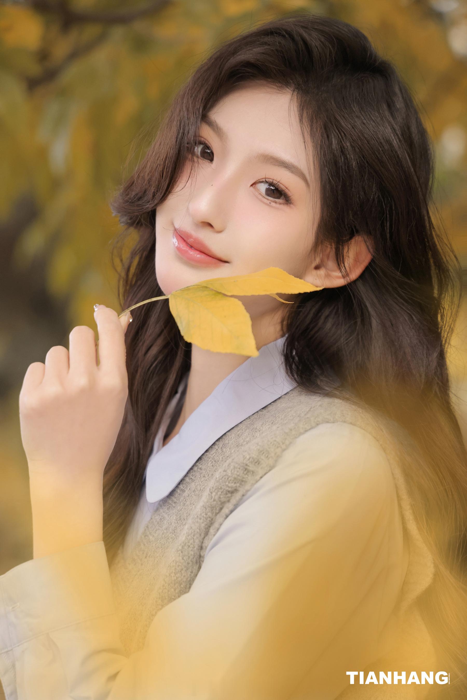 ✨一叶知秋定格温柔🍁天航工作室韩系少女写真jk外景​​​