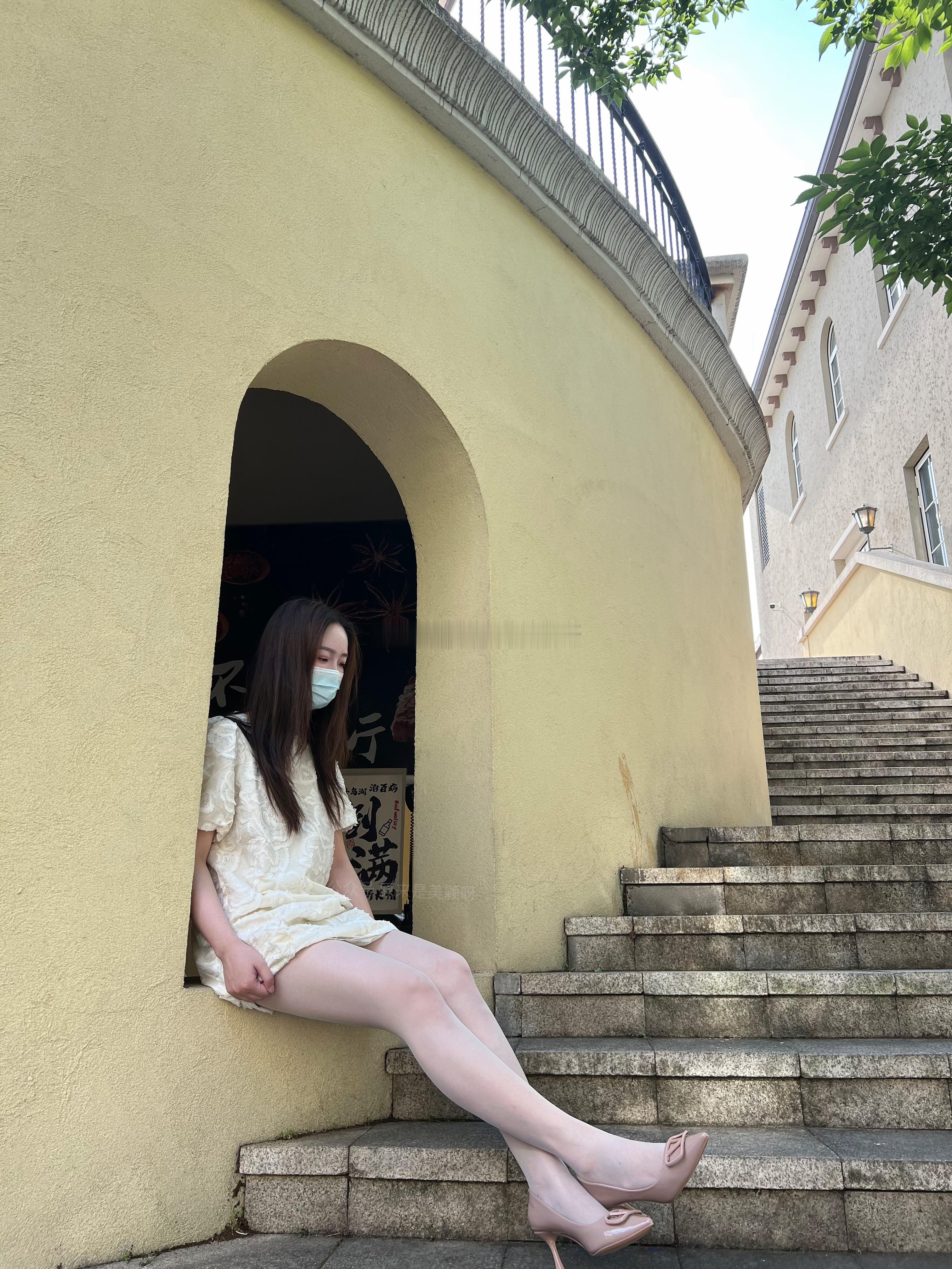 好清爽的颜色，适合夏天～安幸买家秀ootd大长腿​​​