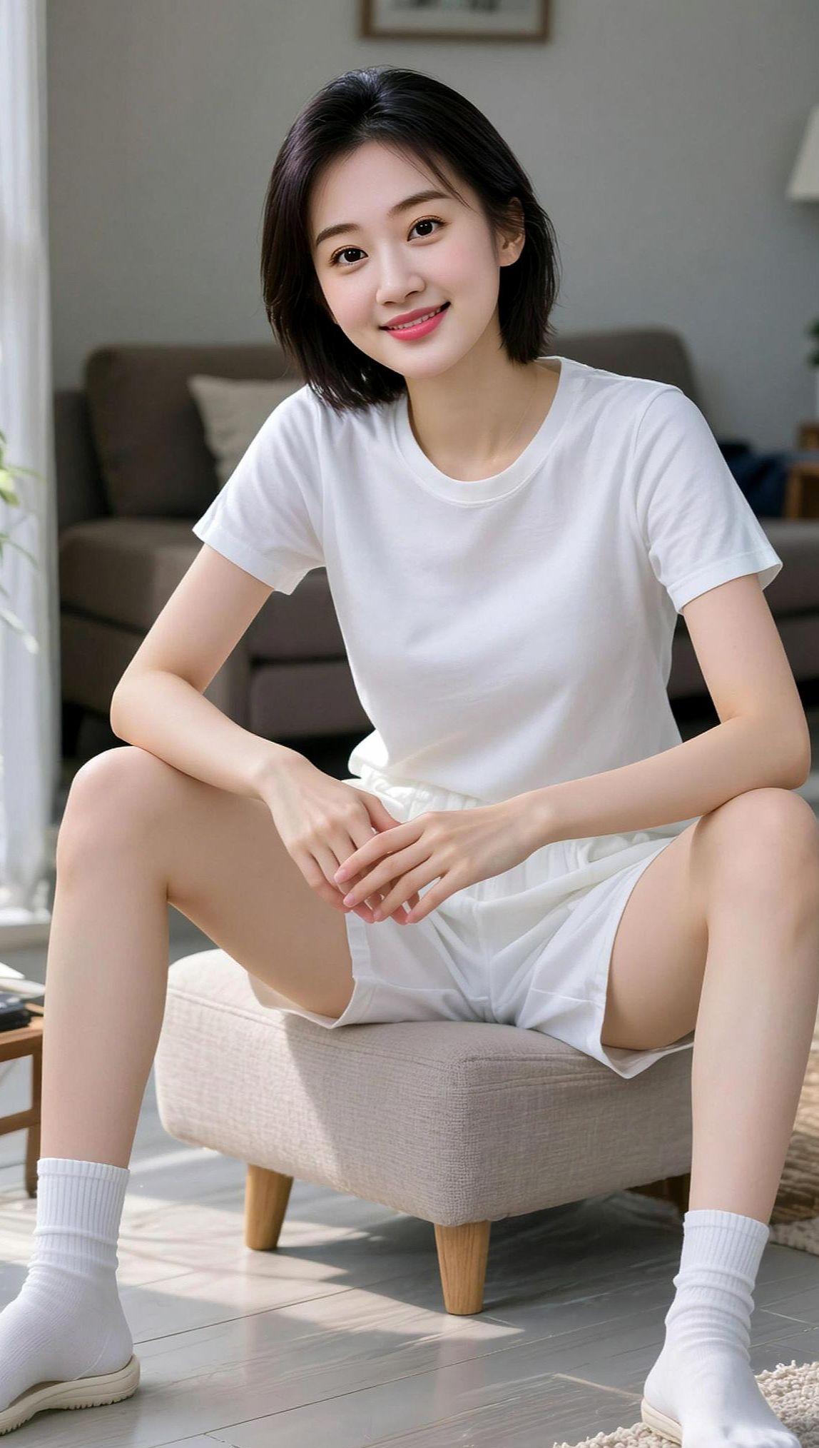 日系清透生活照抖音ai创作美女