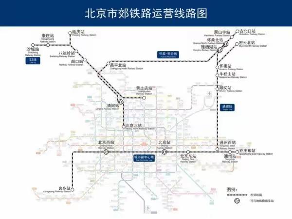 别再傻傻分不清！北京9+5市域铁路，根本不是地铁一套玩法还以为市域铁路、市