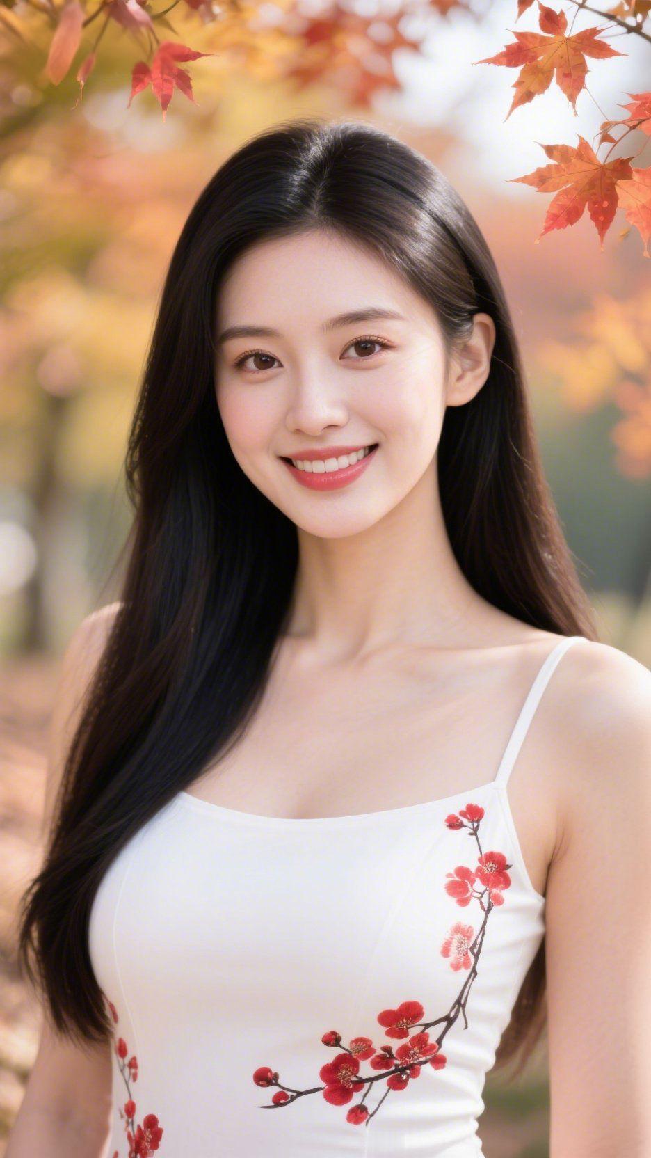 枫林秋光正好秋意悄然浸润枫林，满树红叶似燃着的暖霞，在微风中轻轻晃动。澄澈