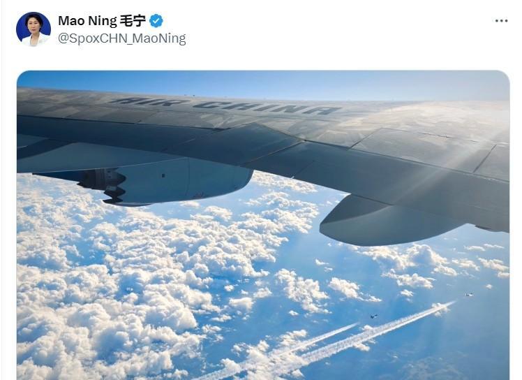 快讯！外交部发言人毛宁发了张图，什么都没说。[赞]