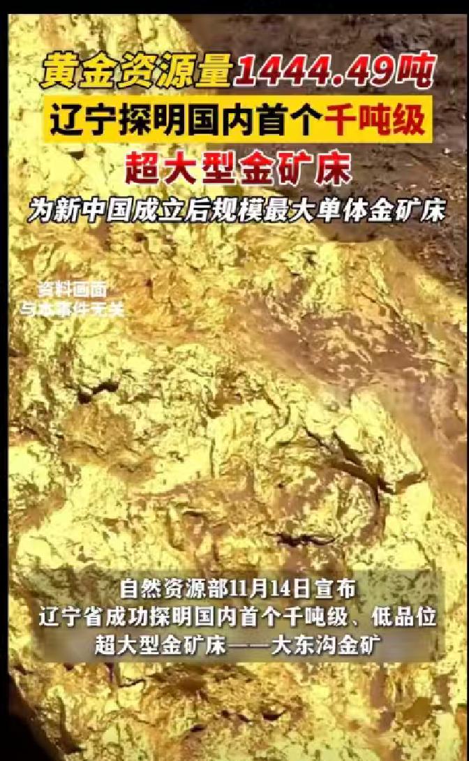 刷到一条离谱消息，说美国想让中国把刚发现的千吨金矿存到美国仓库，还扯上印度反对。