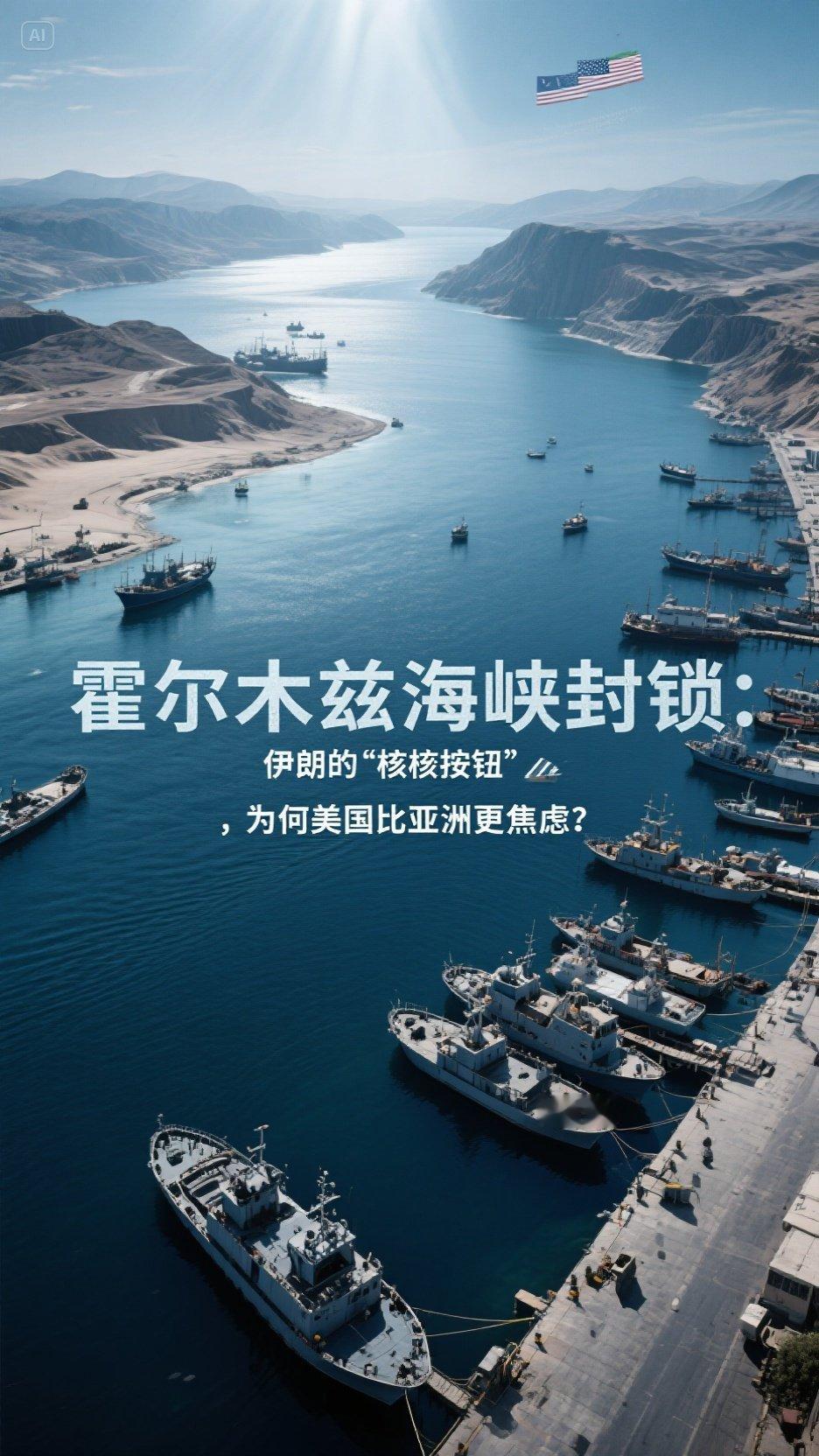 伊朗革命卫队真是聪明绝顶！想出一个用微型潜艇，埋伏在霍尔木兹海峡的海底，等美国的